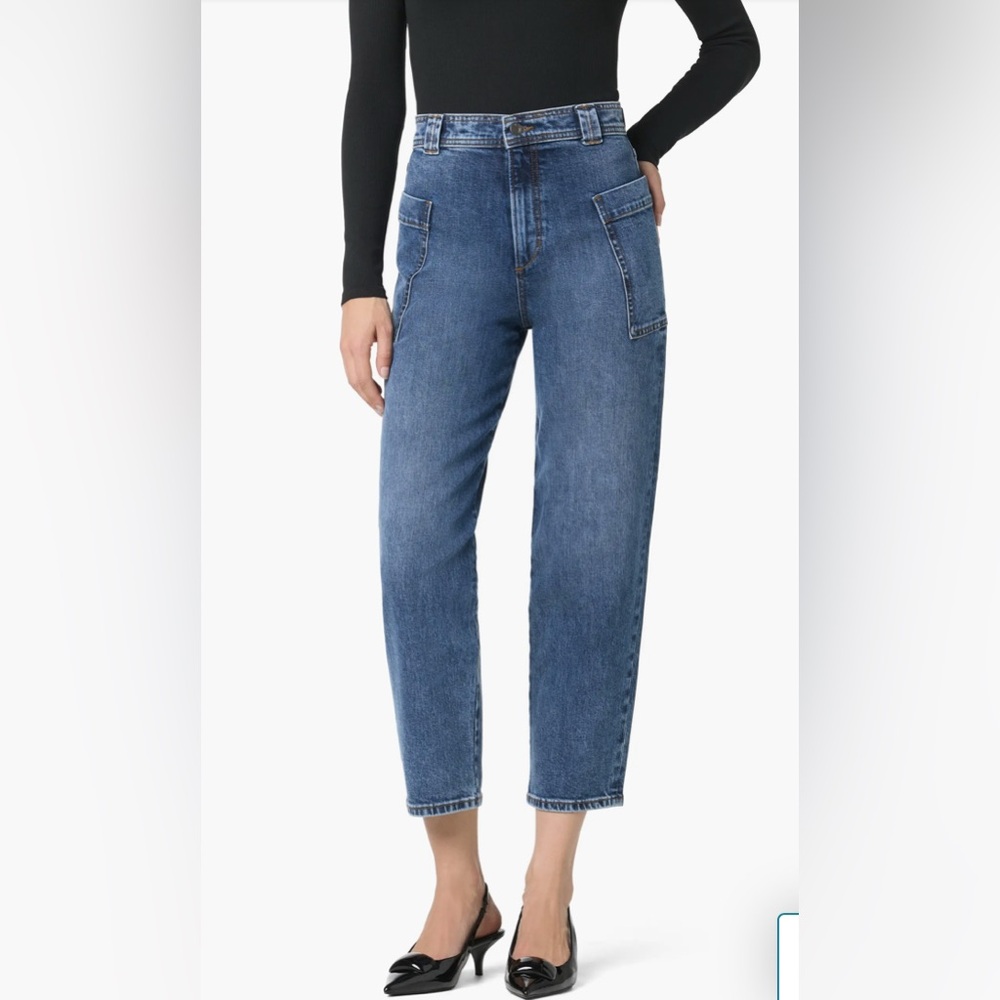 Joe's Jeans Nwt Barrel Leg Esteem Size 32 Cropped